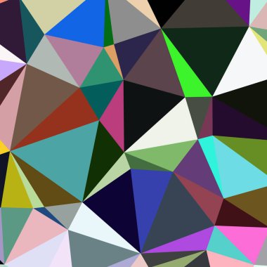 Arka plan çok renkli geometrik poligonal.