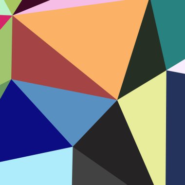 Arka plan çok renkli geometrik poligonal.