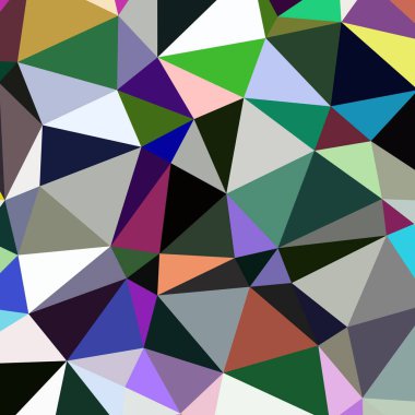 Arka plan çok renkli geometrik poligonal.