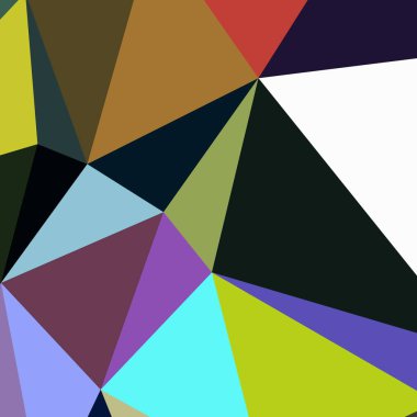 Arka plan çok renkli geometrik poligonal.