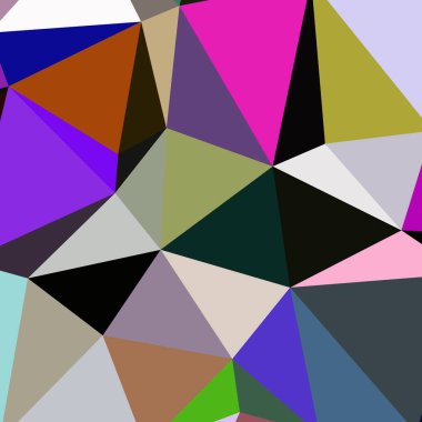 Arka plan çok renkli geometrik poligonal.