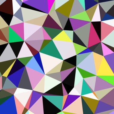 Arka plan çok renkli geometrik poligonal.