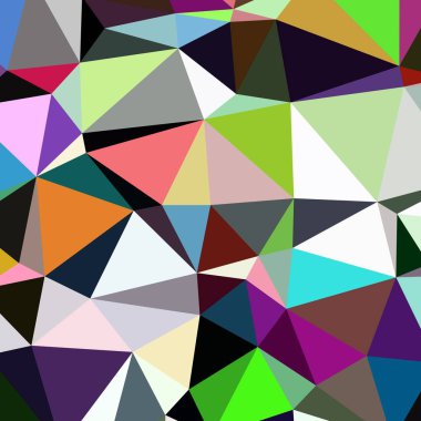 Arka plan çok renkli geometrik poligonal.