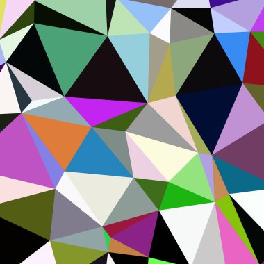 Arka plan çok renkli geometrik poligonal.