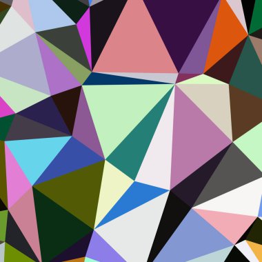 Arka plan çok renkli geometrik poligonal.