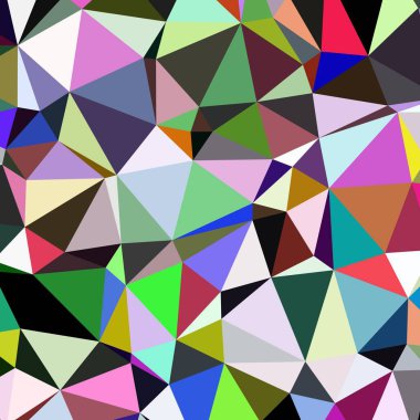 Arka plan çok renkli geometrik poligonal.