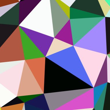 Arka plan çok renkli geometrik poligonal.