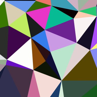 Arka plan çok renkli geometrik poligonal.