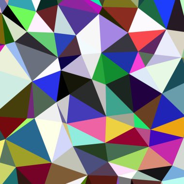 Arka plan çok renkli geometrik poligonal.