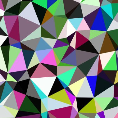 Arka plan çok renkli geometrik poligonal.