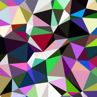 Arka plan çok renkli geometrik poligonal.