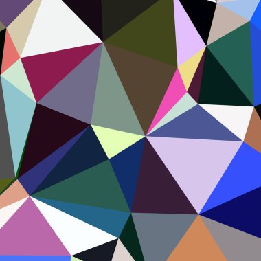 Arka plan çok renkli geometrik poligonal.