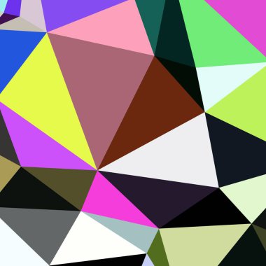 Arka plan çok renkli geometrik poligonal.