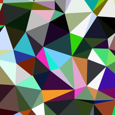 Arka plan çok renkli geometrik poligonal.