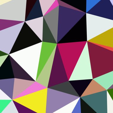 Arka plan çok renkli geometrik poligonal.