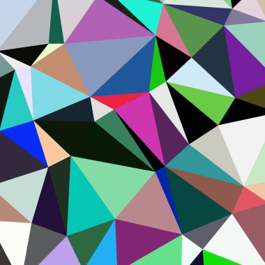 Arka plan çok renkli geometrik poligonal.