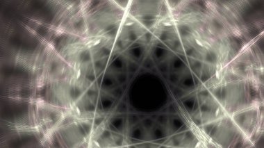 Fantezi kaotik renkli fraktal desen. Soyut Fraktal şekiller. 3D render resimde arka plan veya duvar kağıdı.