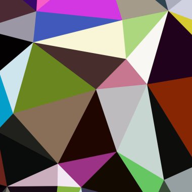 Arka plan çok renkli geometrik poligonal.