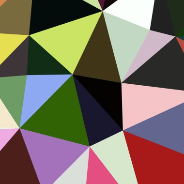 Arka plan çok renkli geometrik poligonal.