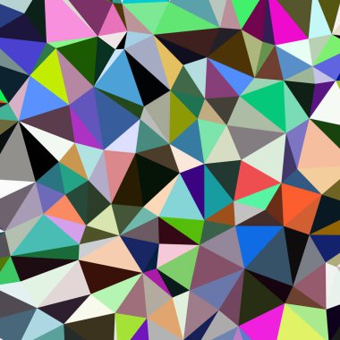 Arka plan çok renkli geometrik poligonal.