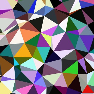 Arka plan çok renkli geometrik poligonal.