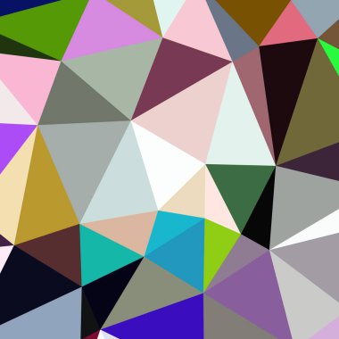 Arka plan çok renkli geometrik poligonal.