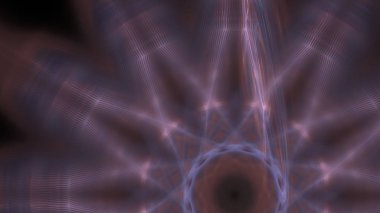 Fantezi kaotik renkli fraktal desen. Soyut Fraktal şekiller. 3D render resimde arka plan veya duvar kağıdı.