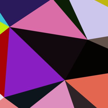 Arka plan çok renkli geometrik poligonal.