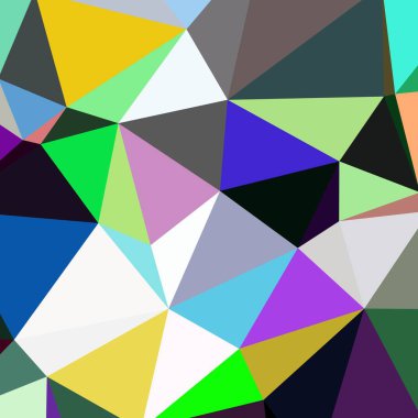 Arka plan çok renkli geometrik poligonal.