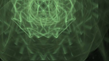 Fantezi kaotik renkli fraktal desen. Soyut Fraktal şekiller. 3D render resimde arka plan veya duvar kağıdı.