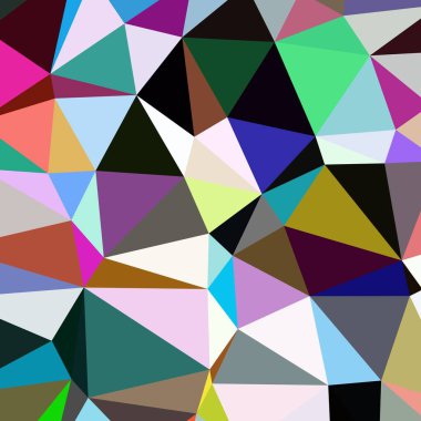 Arka plan çok renkli geometrik poligonal.