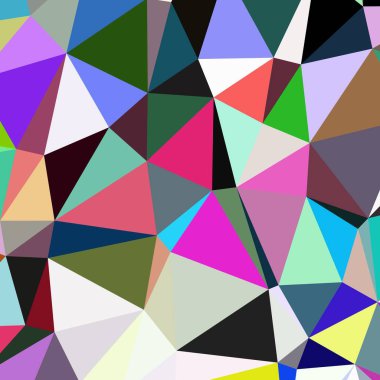 Arka plan çok renkli geometrik poligonal.