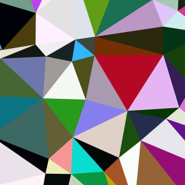 Arka plan çok renkli geometrik poligonal.