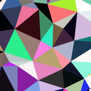 Arka plan çok renkli geometrik poligonal.