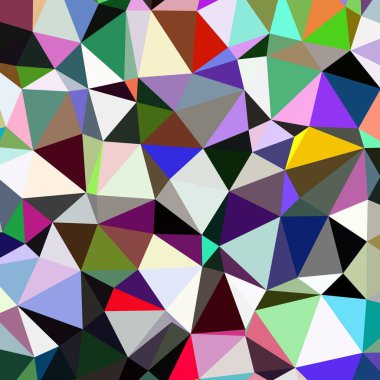 Arka plan çok renkli geometrik poligonal.