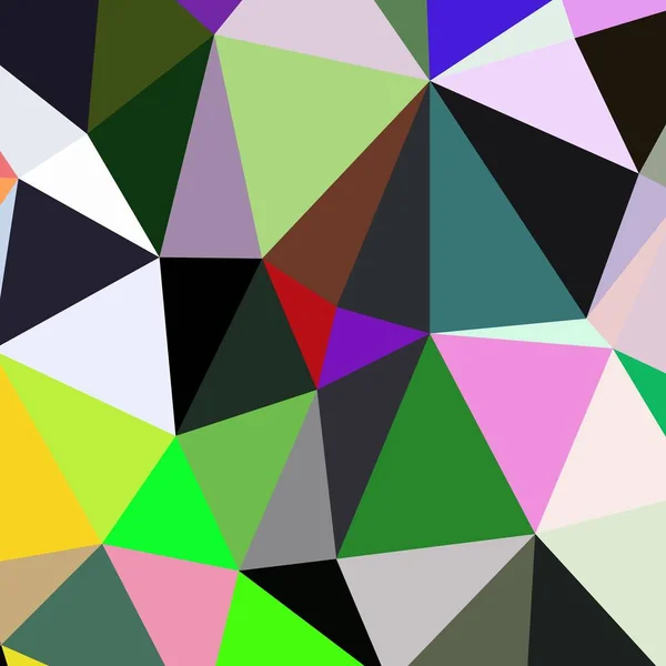 Abstracte Achtergrond Multicolor Geometrische Poligonal — Stockfoto