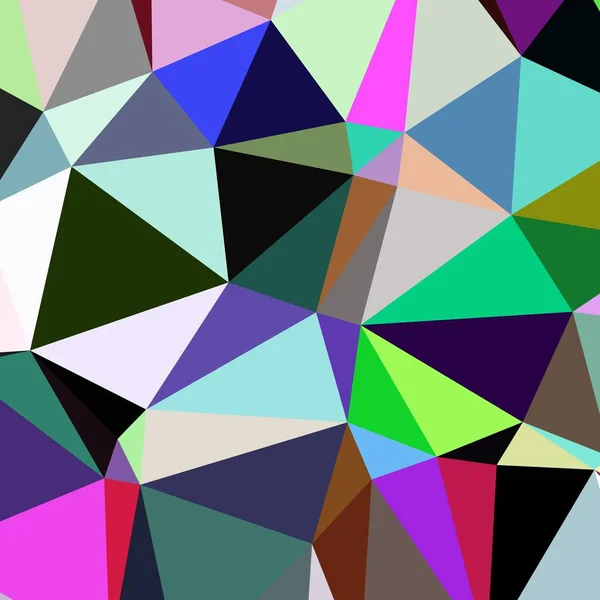 Abstracte Achtergrond Multicolor Geometrische Poligonal — Stockfoto