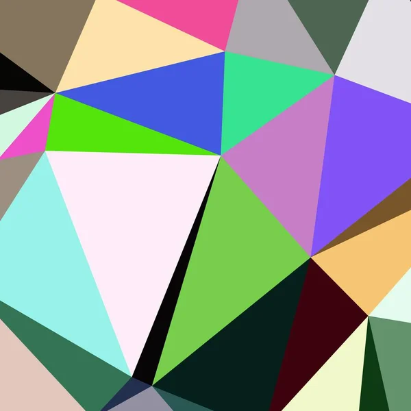 Abstracte Achtergrond Multicolor Geometrische Poligonal — Stockfoto