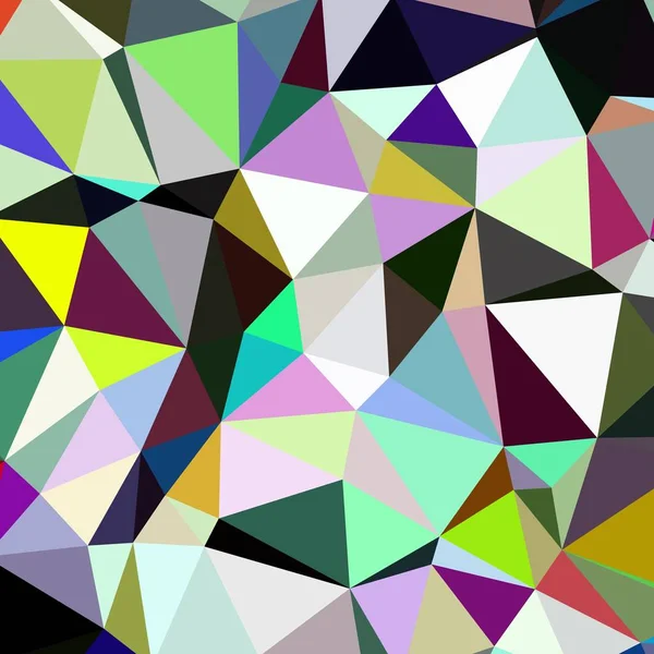 Abstract Background Multicolor Geometric Poligonal — Stock Photo, Image