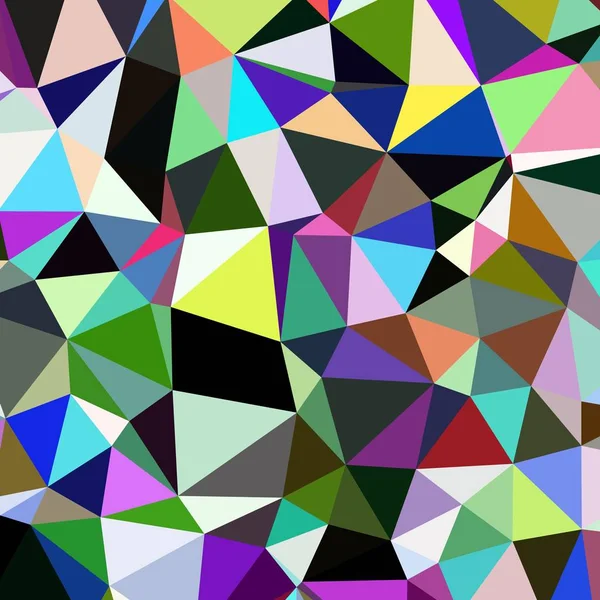 Abstract Background Multicolored Geometric Poligonal — Stock Photo, Image