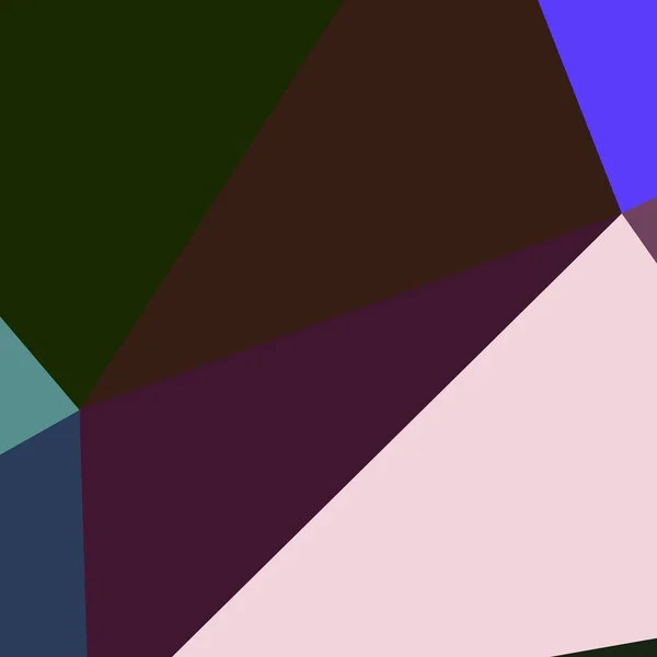 Fondo Abstracto Multicolor Geométrico Poligonal —  Fotos de Stock