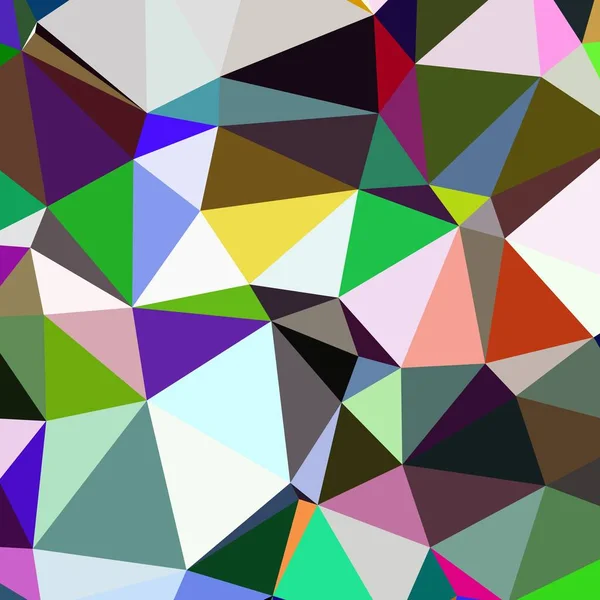 Abstract Background Multicolor Geometric Poligonal — Stock Photo, Image