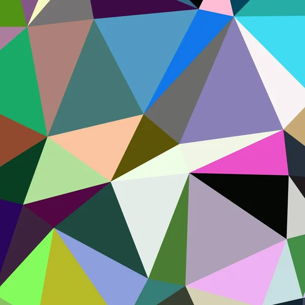 Abstracte Achtergrond Multicolor Geometrische Poligonal — Stockfoto