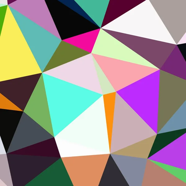 Abstracte Achtergrond Multicolor Geometrische Poligonal — Stockfoto