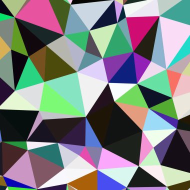 Arka plan çok renkli geometrik poligonal.