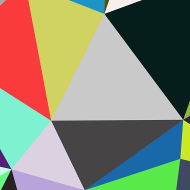 Arka plan çok renkli geometrik poligonal.