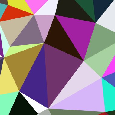 Arka plan çok renkli geometrik poligonal.