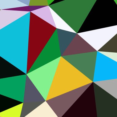 Arka plan çok renkli geometrik poligonal.