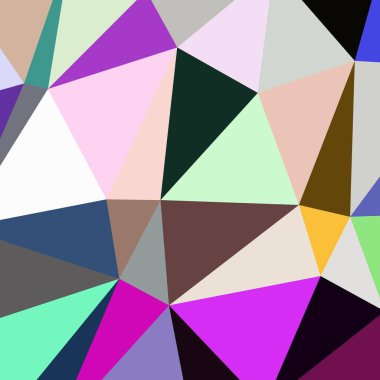 Arka plan çok renkli geometrik poligonal.