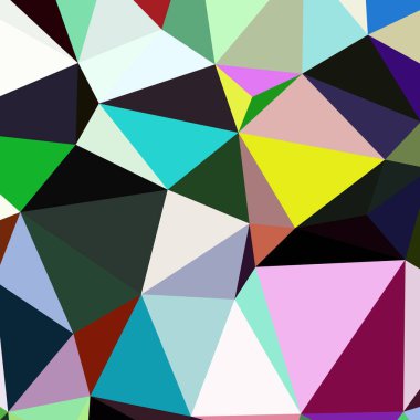 Arka plan çok renkli geometrik poligonal.